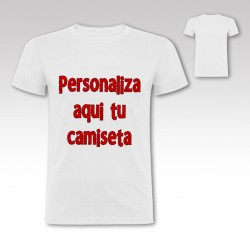 Personaliza aquí tu Camiseta