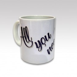 Taza con asa -All you need´s "Yo"-