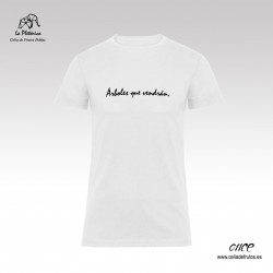 Camiseta "Árboles que...